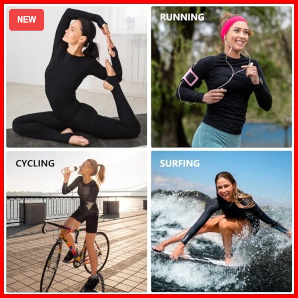 Long Sleeve Compression Workout Top Quick Dry Ath… - image 6